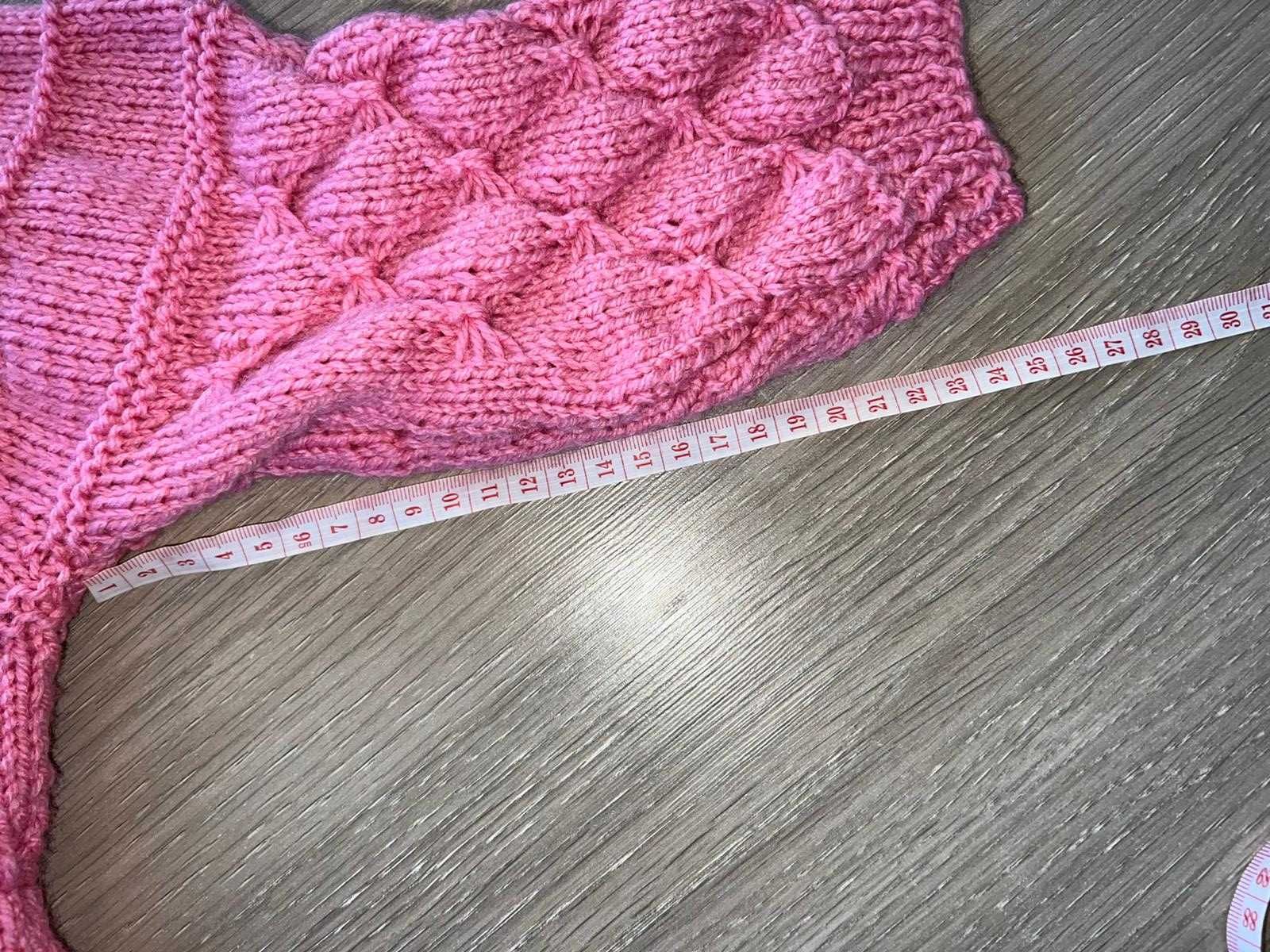 różowy sweterek dziecięcy