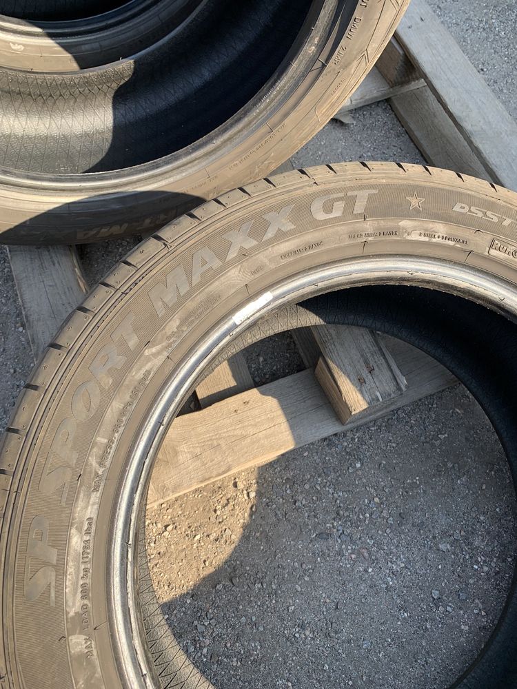 4шт 245/50R18 Dunlop SpSportMaxx, СКЛАД Б/У РЕЗИНЫ