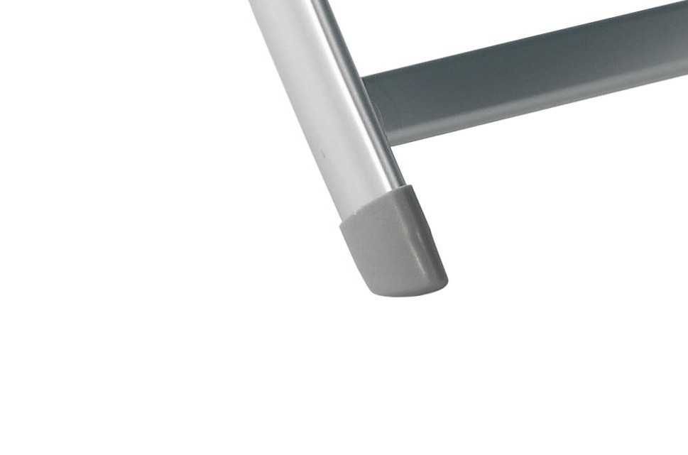 Łóżko leżak leżanka ogrodowa ogrodowa plażowa aluminium 5 pozycji