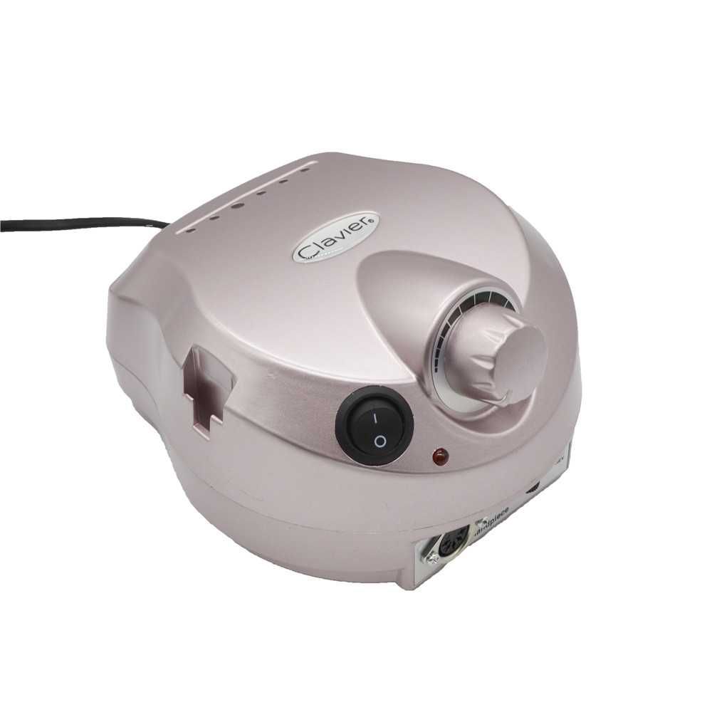 Frezarka Różowa ZS 601 Clavier 65W do paznokci Manicure zestaw frezy