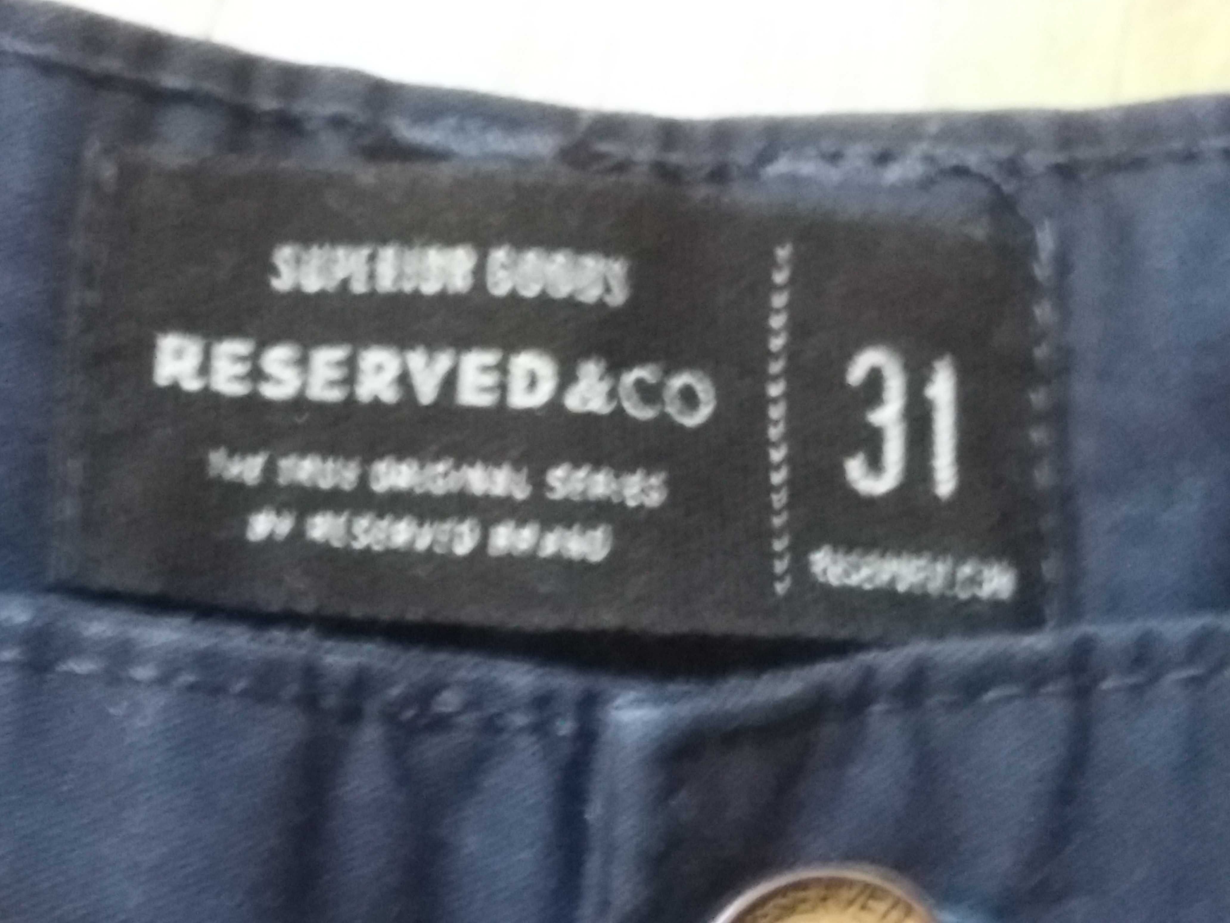 Szorty granatowe Reserved & CO 31