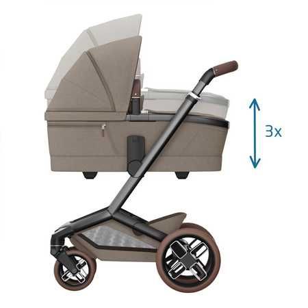 Wózek dziecięcy Maxi Cosi Fame Twillic Truffle 2w1 NOWY