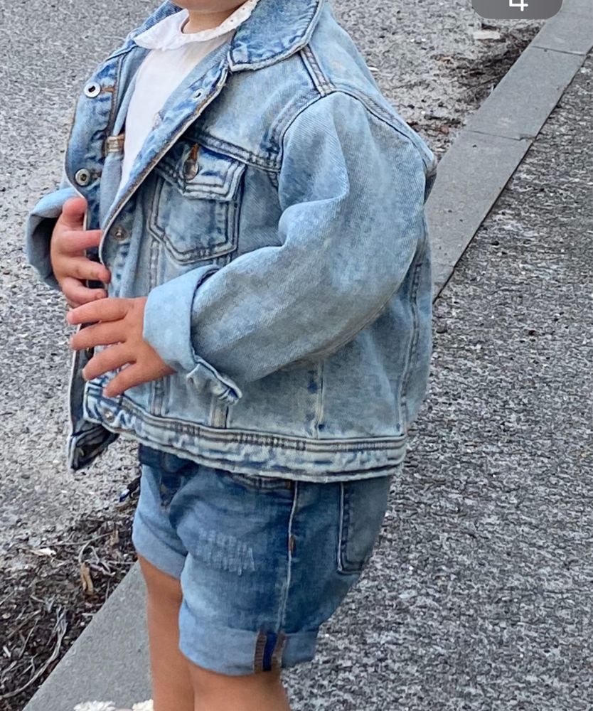Джинсова куртка дитяча Zara