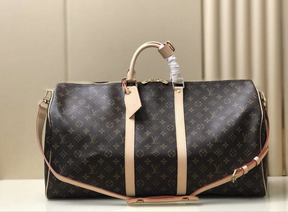 Torba podrozna Louis Vuitton monogram skóra Keepall 50