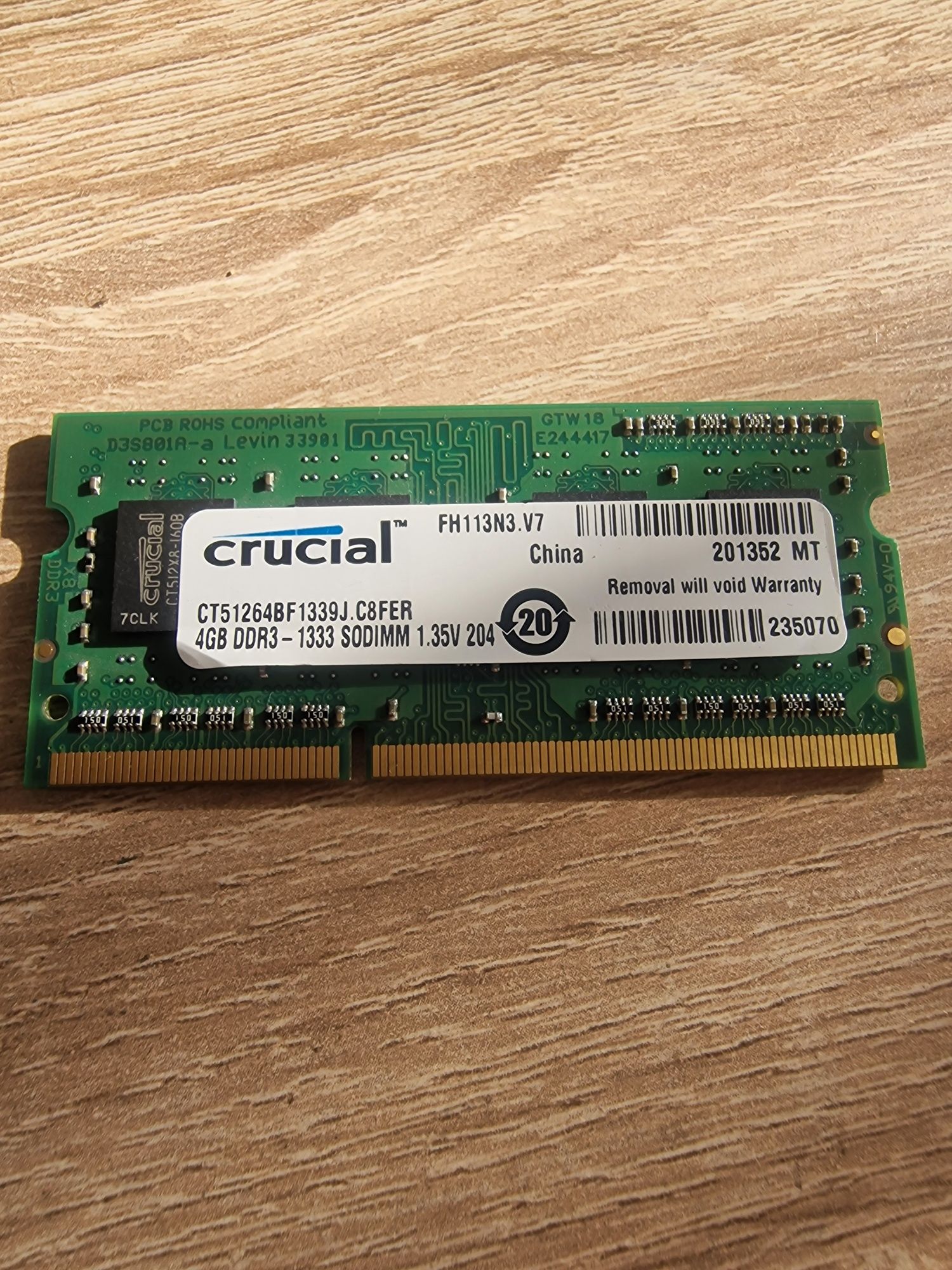 Pamięci ram DDR3 4GB