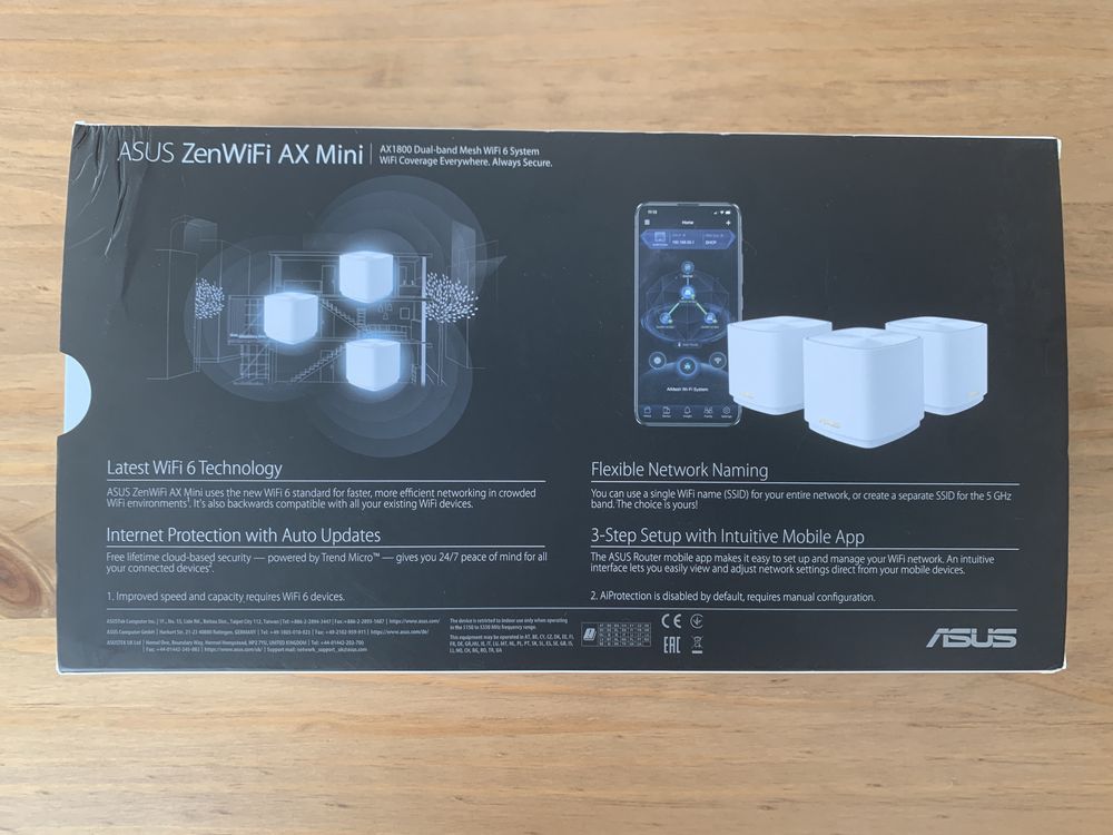 ASUS ZenWiFi AX Mini XD4 (3 Unid.- AX1800 - Dual Band)