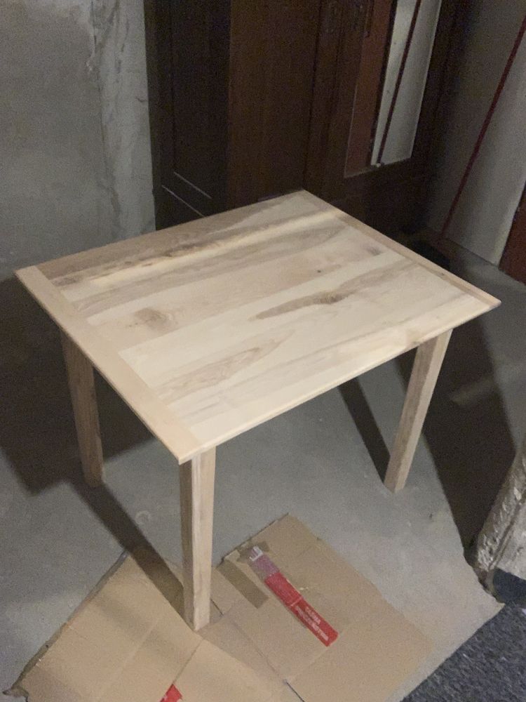 Nowy stół ogrodowy kuchenny drewniany jesionowy solidny