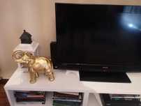 Decoração elefante dourado