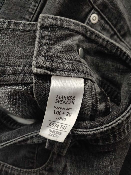 Джинсы  женские Originzl denim 20 ( большой размер 60-62 ) черные