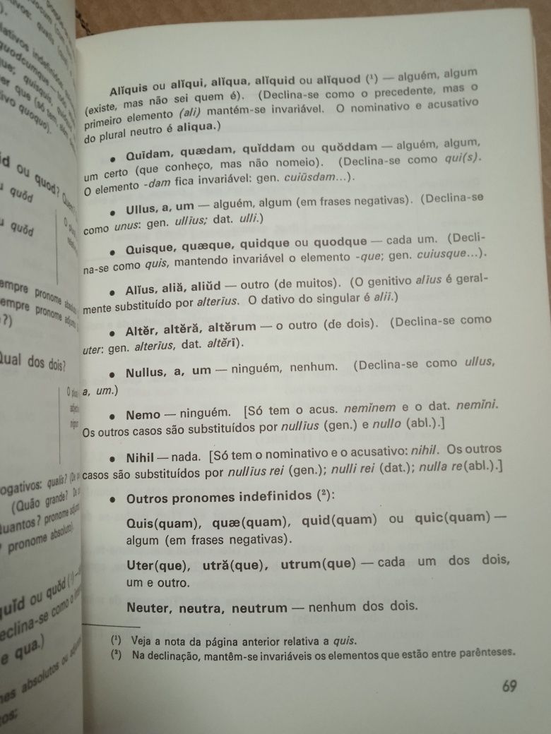 Compêndio de Gramática Latina