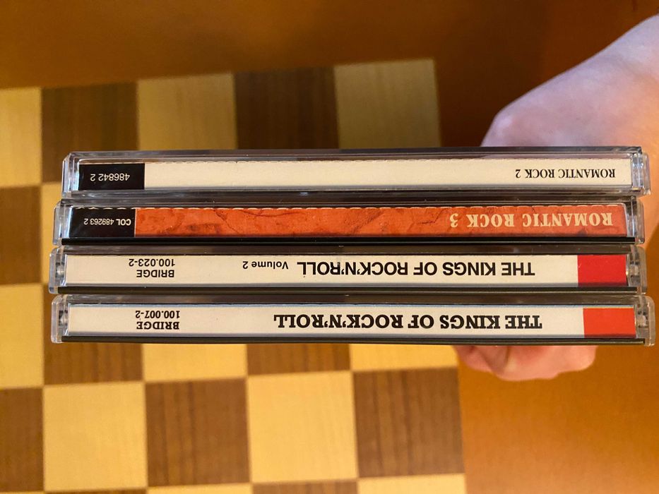 4 CDs Músicas de Rock 'N' Roll | Ótimo estado