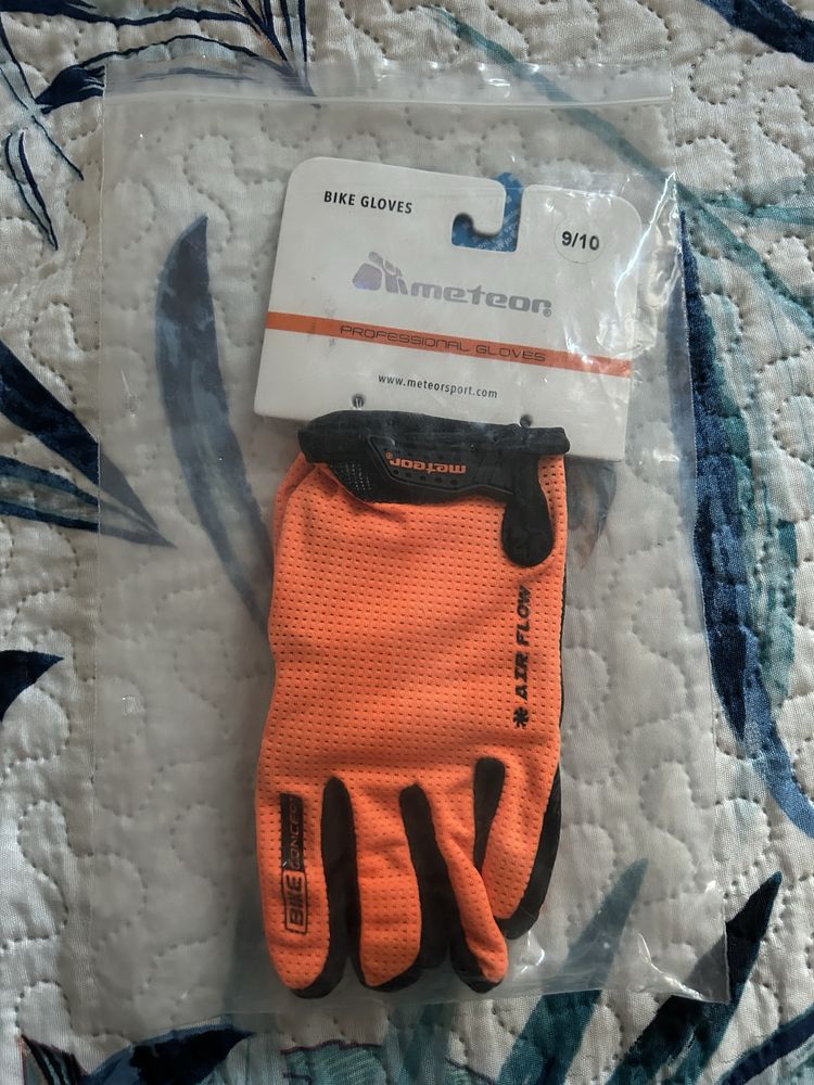 Rękawiczki rowerowe Meteor Junior rozmiar 9/10