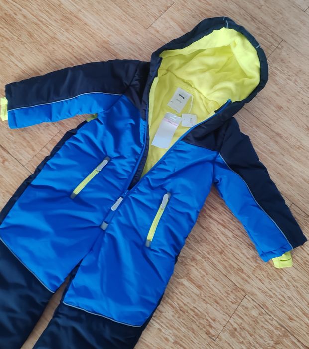Kombinezon zimowy ocieplany 104 NOWY ocieplany