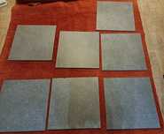 Gres włoski porcelanowy szary beton 50x50 (49x49)
