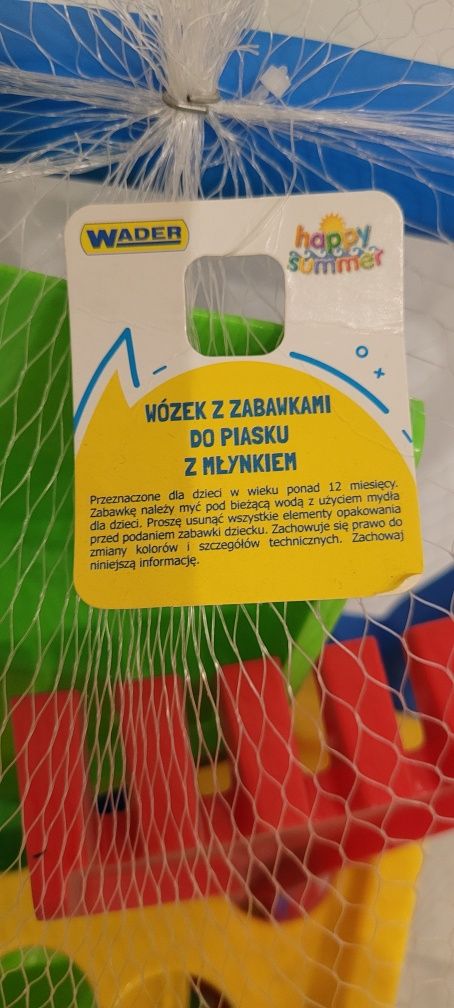 Zestaw zabawek do piaskownicy