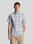 Рубашка Hugo Boss orange checked shirt - L