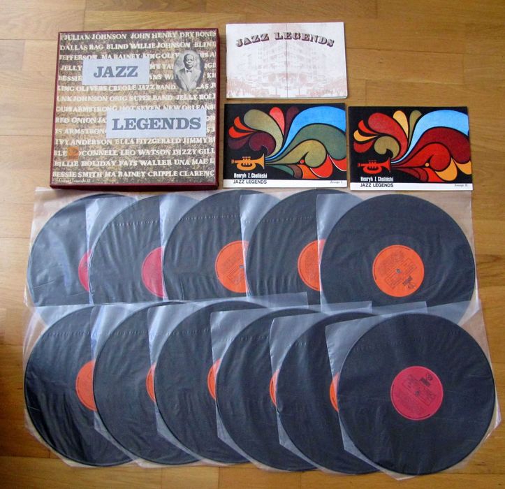 Jazz Legends ~ 11 płytowy album winyl ~ Poljazz