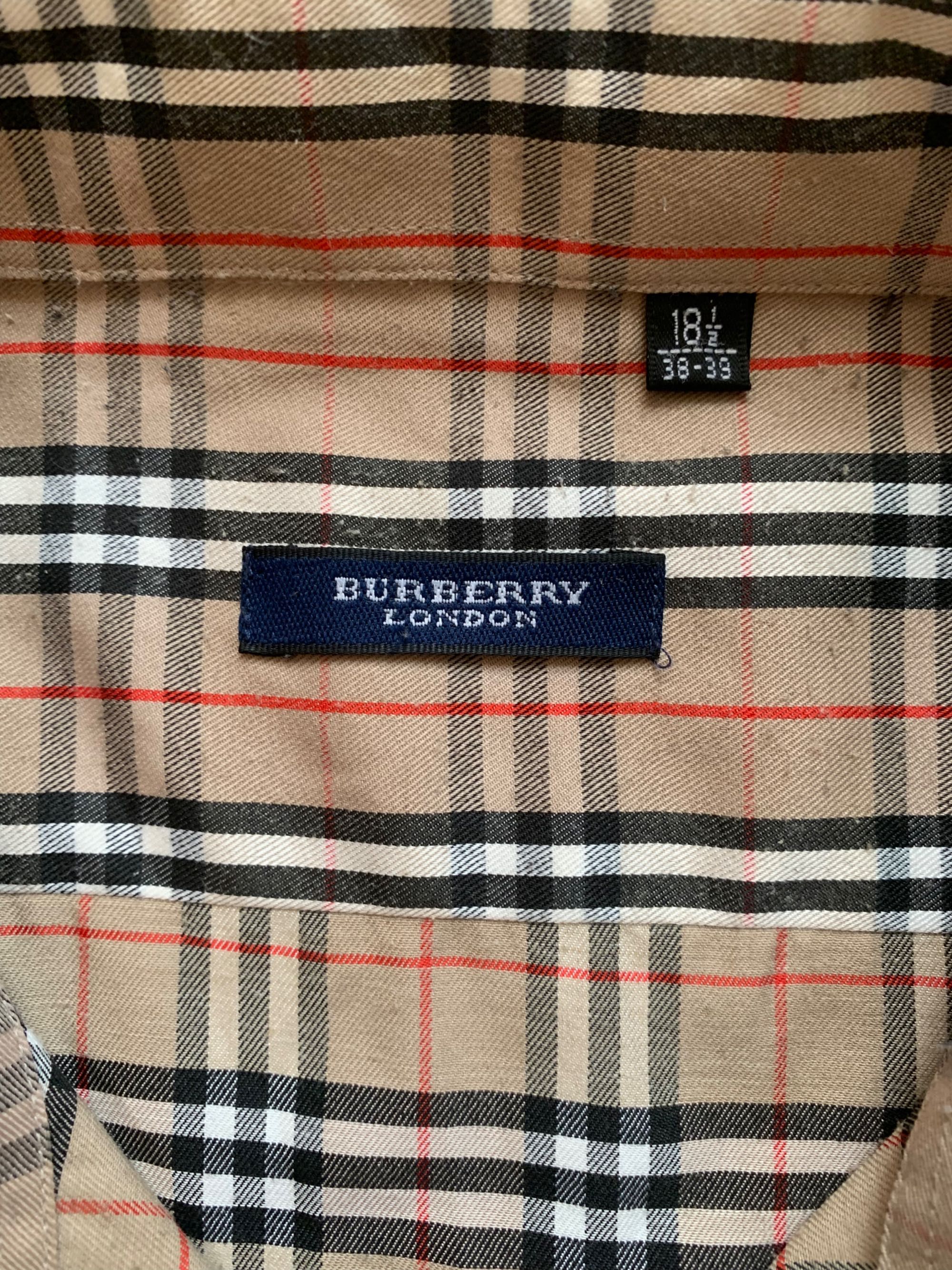 Вінтажна рубашка Burberry | L-XL
