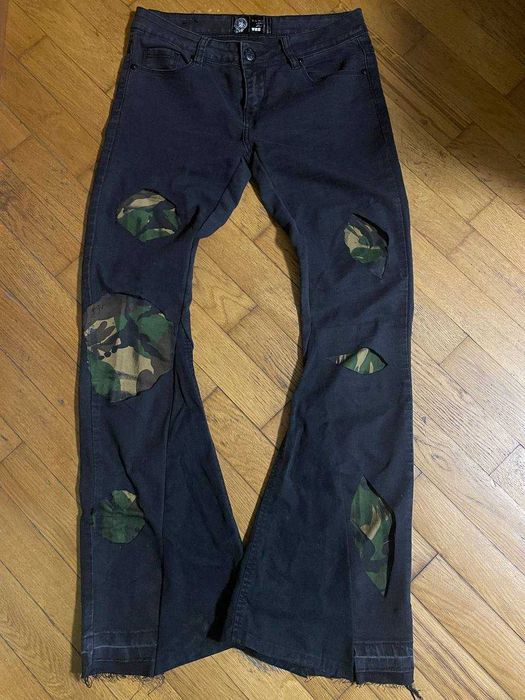 !КАСТОМ! клёш джинсы