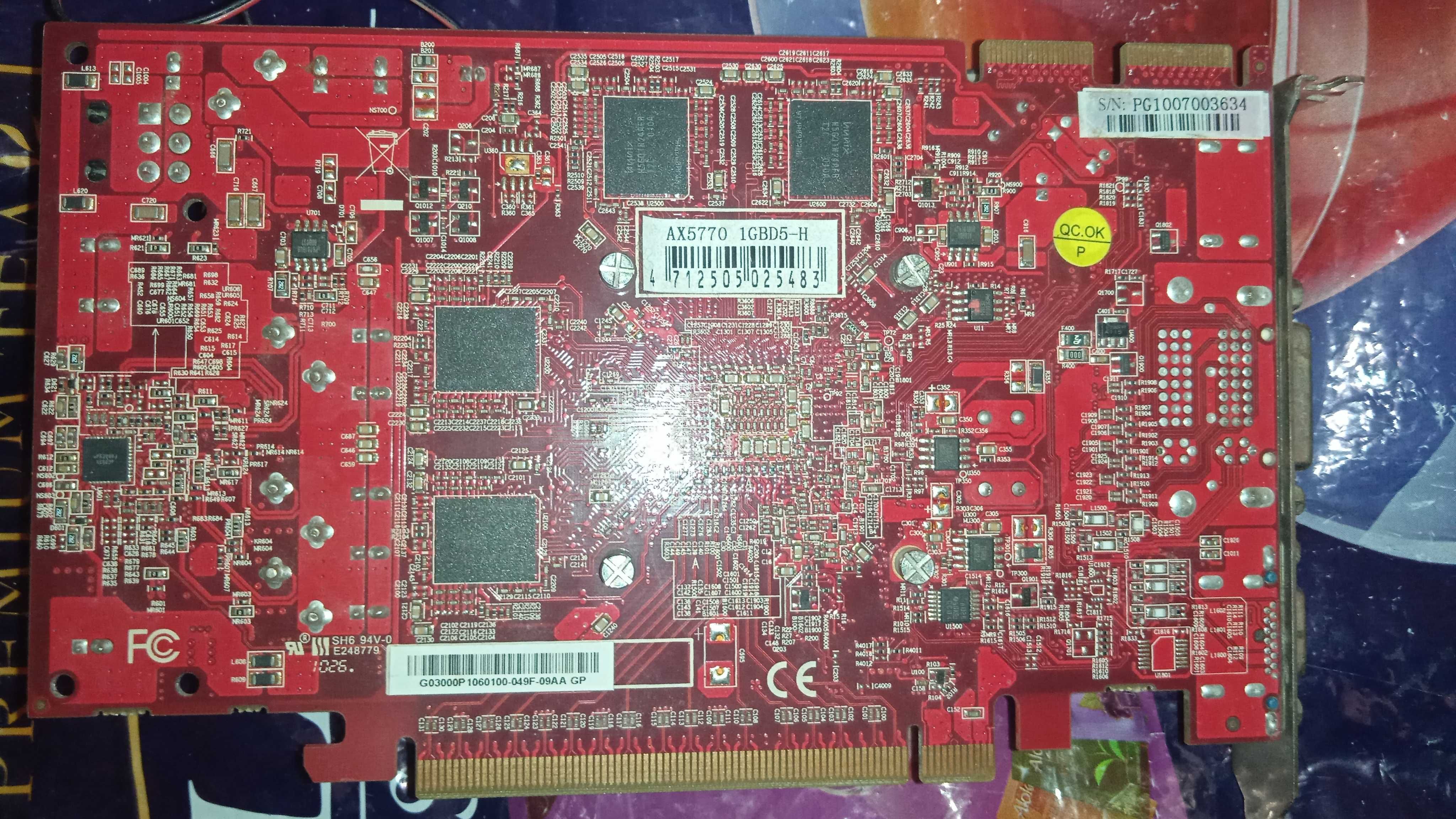 Відеокарта radeon HD 5770 ( 1Gb gddr5)