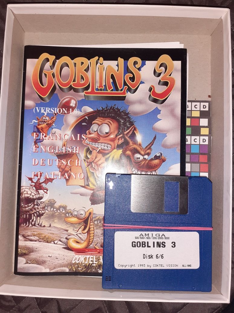 Goblins 3 Amiga box  unikat