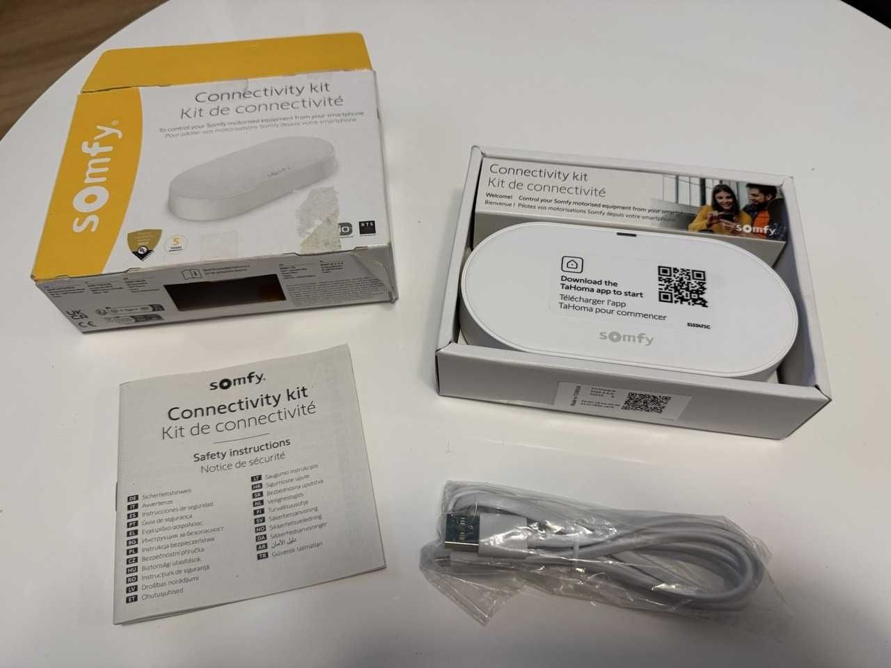 Centrala sterująca Somfy Connectivity Kit smart home wifi