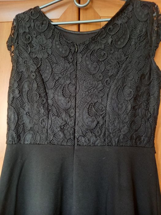 Mała czarna sukienka Greence rozmiar XL wypada mniejszy  M