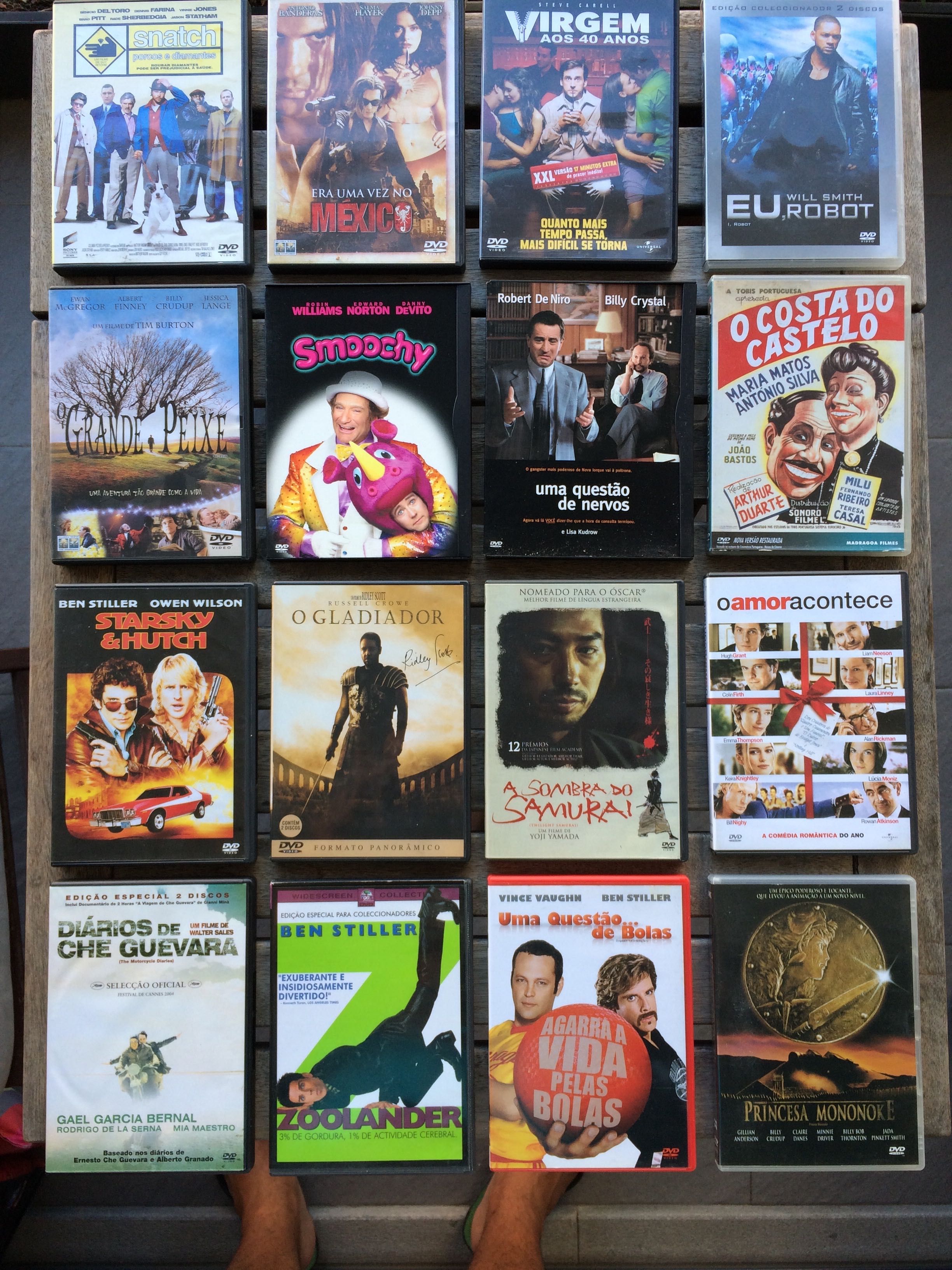 Pack + de 100 Filmes DVD - Filmes e séries
