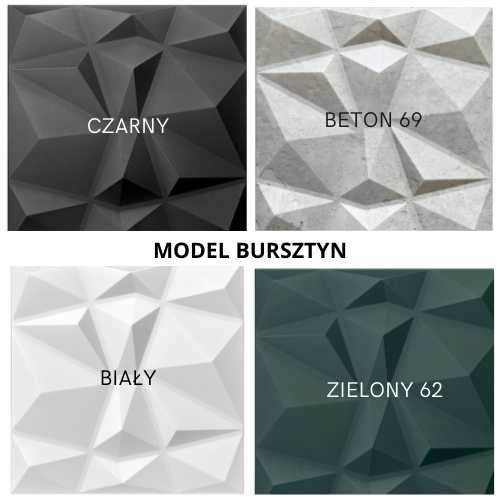 Panele ścienne kasetony sufitowe 3D różne wzory i kolory
