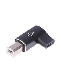 Кутовий перехідник Адаптер SUNROZ USB Type-C Female - USB Type B Male