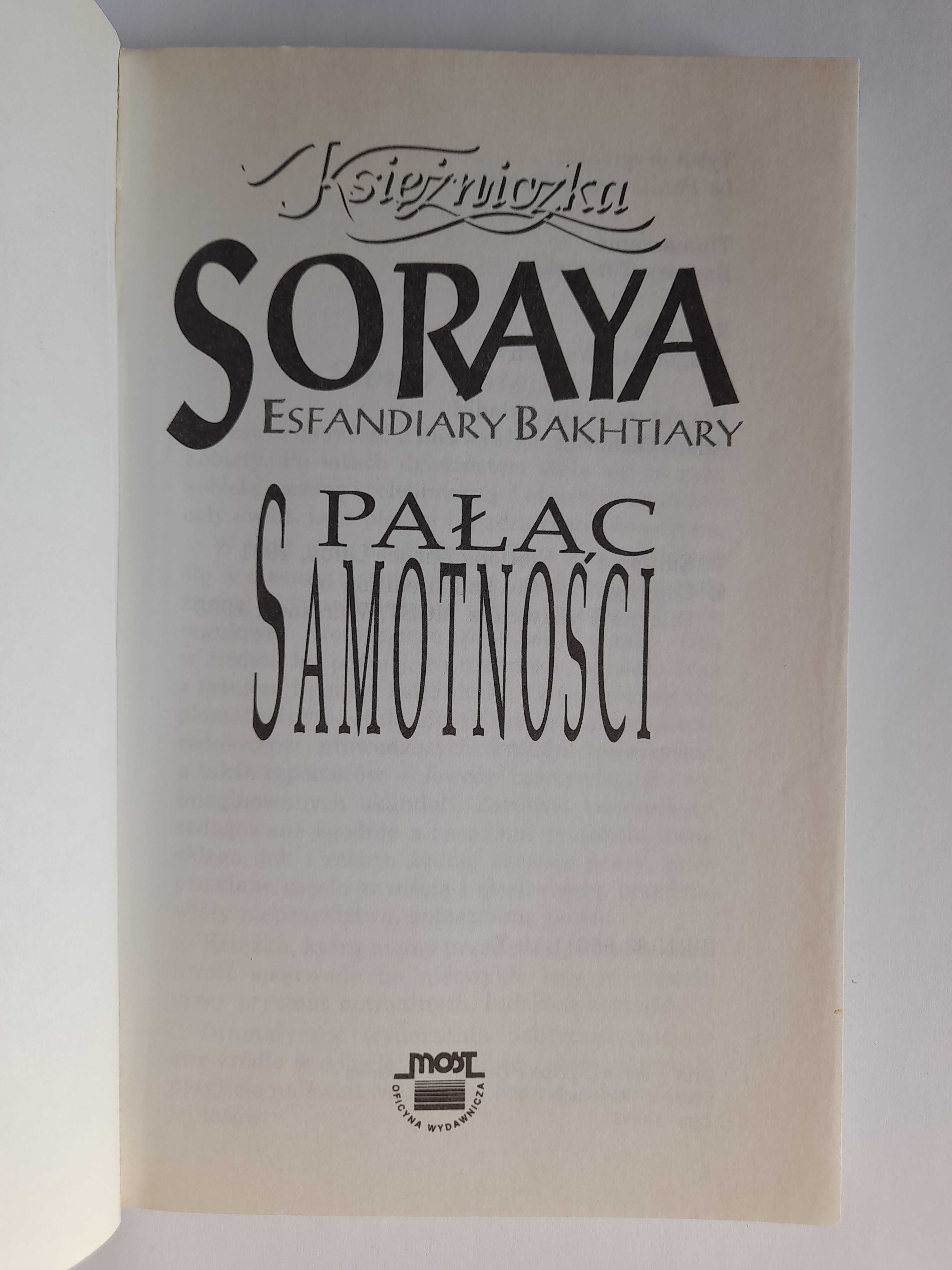 Księżniczka Soraya Pałac Samotności - Esfandiary Bakhtiary
