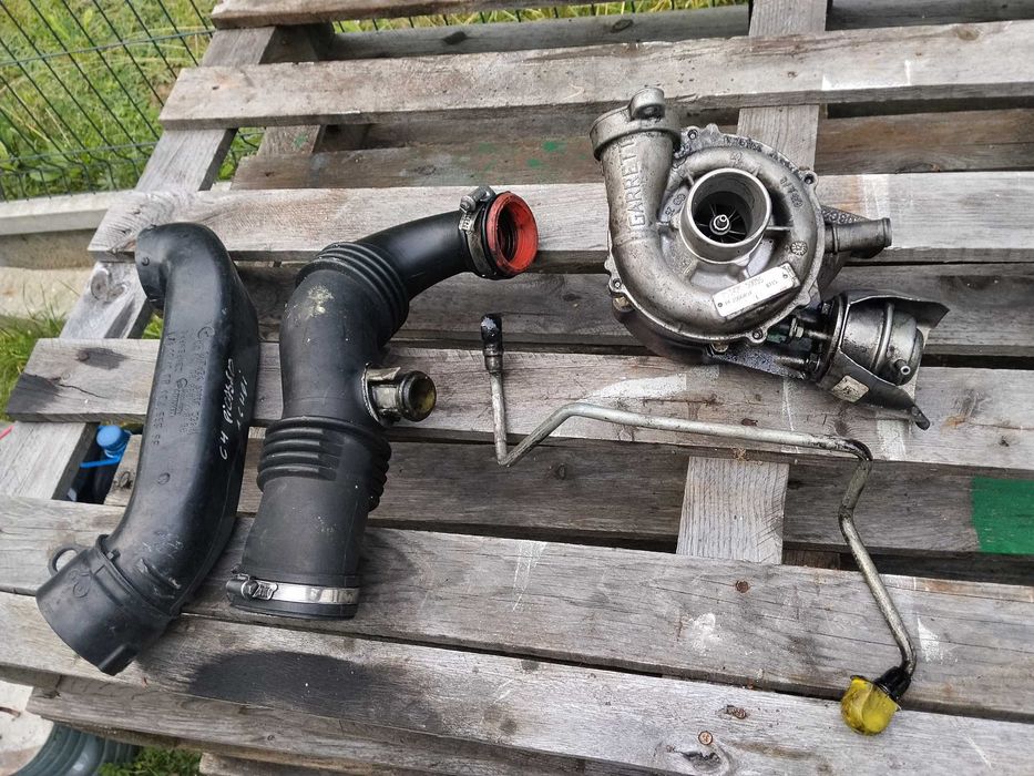 Turbina 1.6HDI 109km, dolot, rurka smarowania