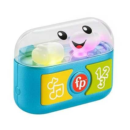 FISHER-PRICE zatyczki do uszu do nauki i zabawy  interaktywne od 6 msc