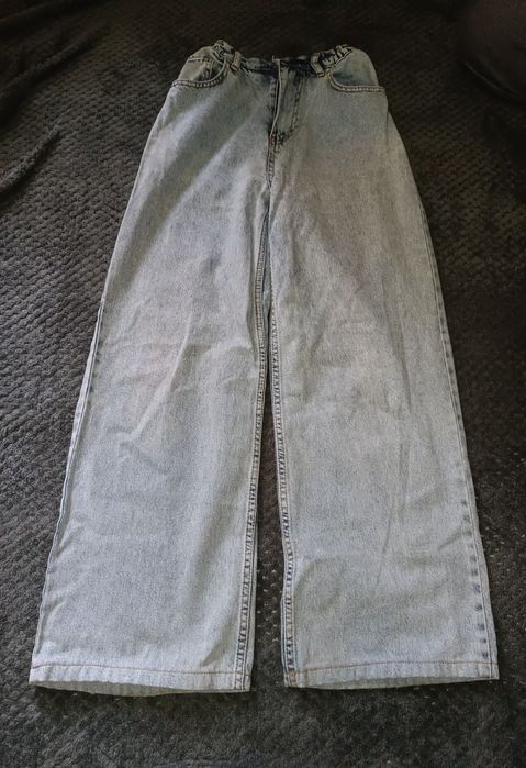 Брюки жіночі білі джинси