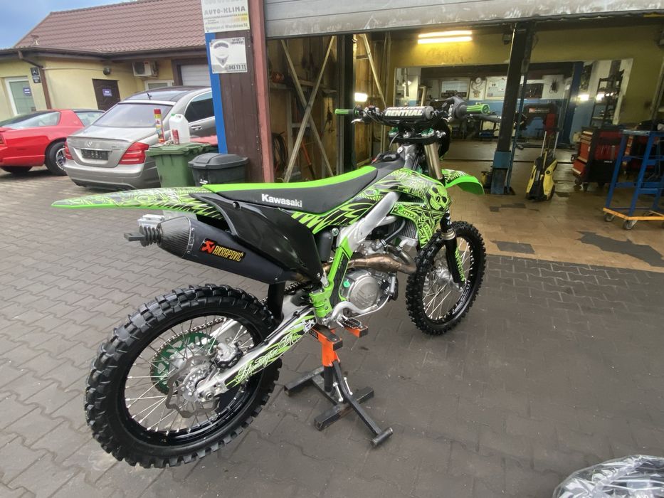 Kawasaki KX450 F 2022 62 mth od nowość sporo dodatków super stan