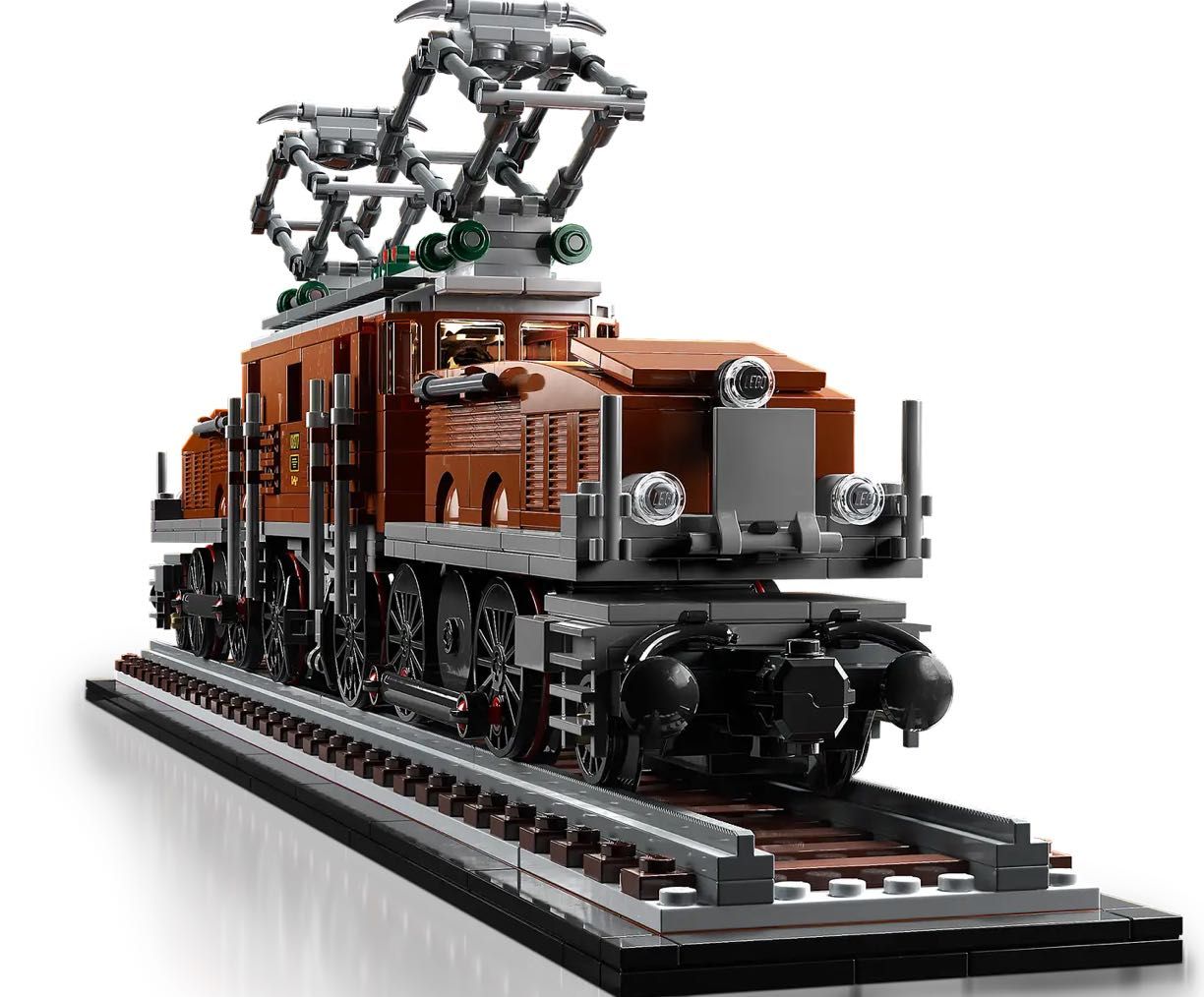 Lego 10277 - Crocodile Locomotive novo e selado