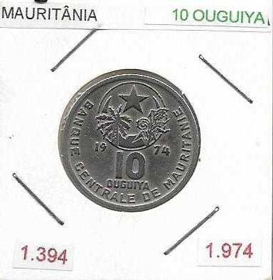 Mauritânia - - - - - Moedas