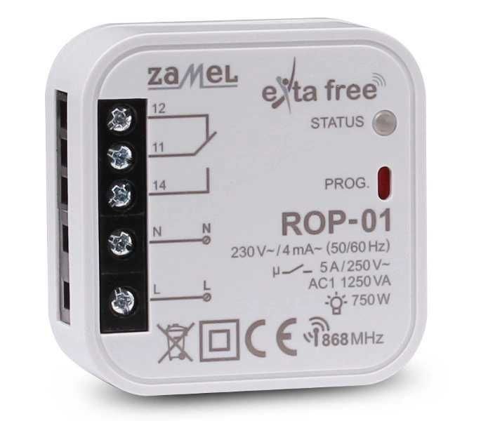 Radiowy odbiornik dopuszkowy 1-KANAŁOWY TYP: ROP-01 Zamel