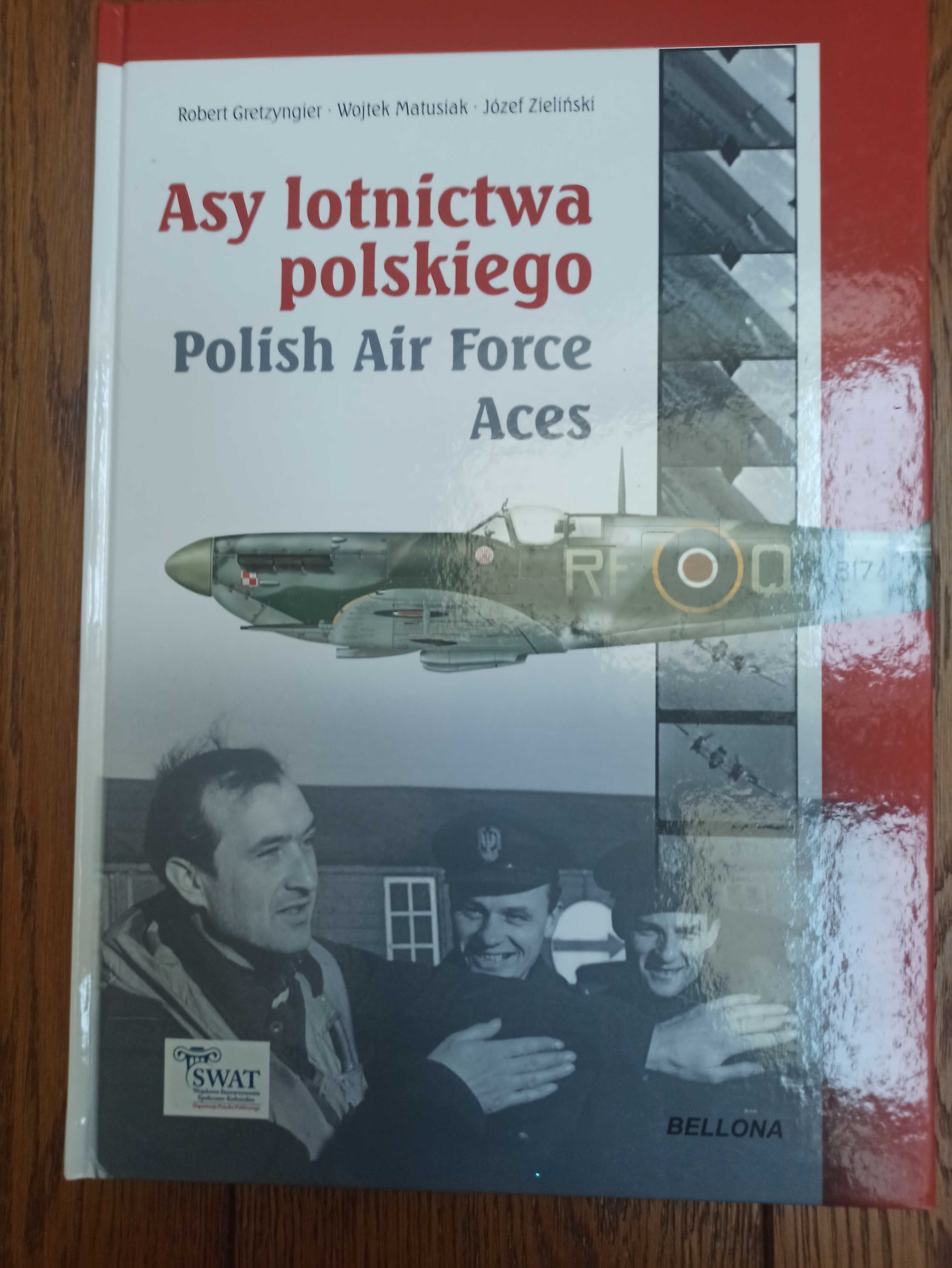 Książka "Asy lotnictwa polskiego"