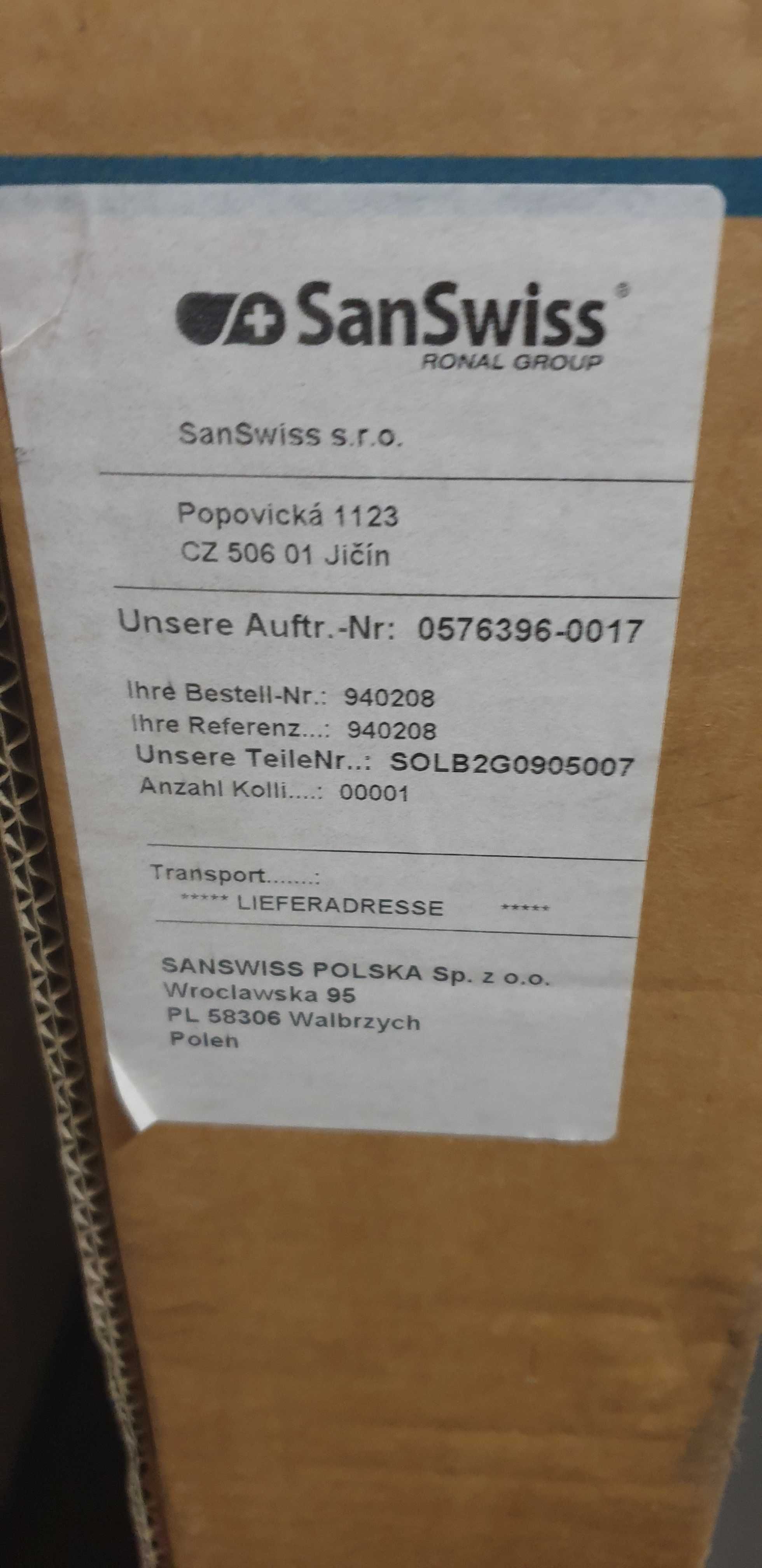 Parawan nawannowy rozkładany SanSwiss