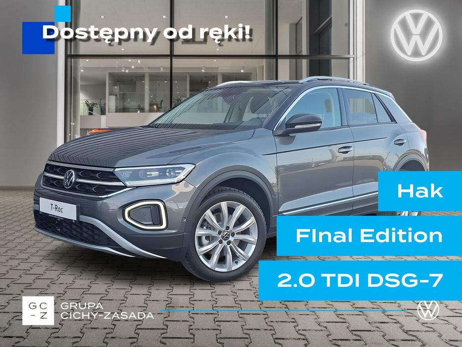 Volkswagen T-Roc Final Edition 2.0 TDI 150KM, automatyczna, DSG-7; IQ. Light/Drive/Tech