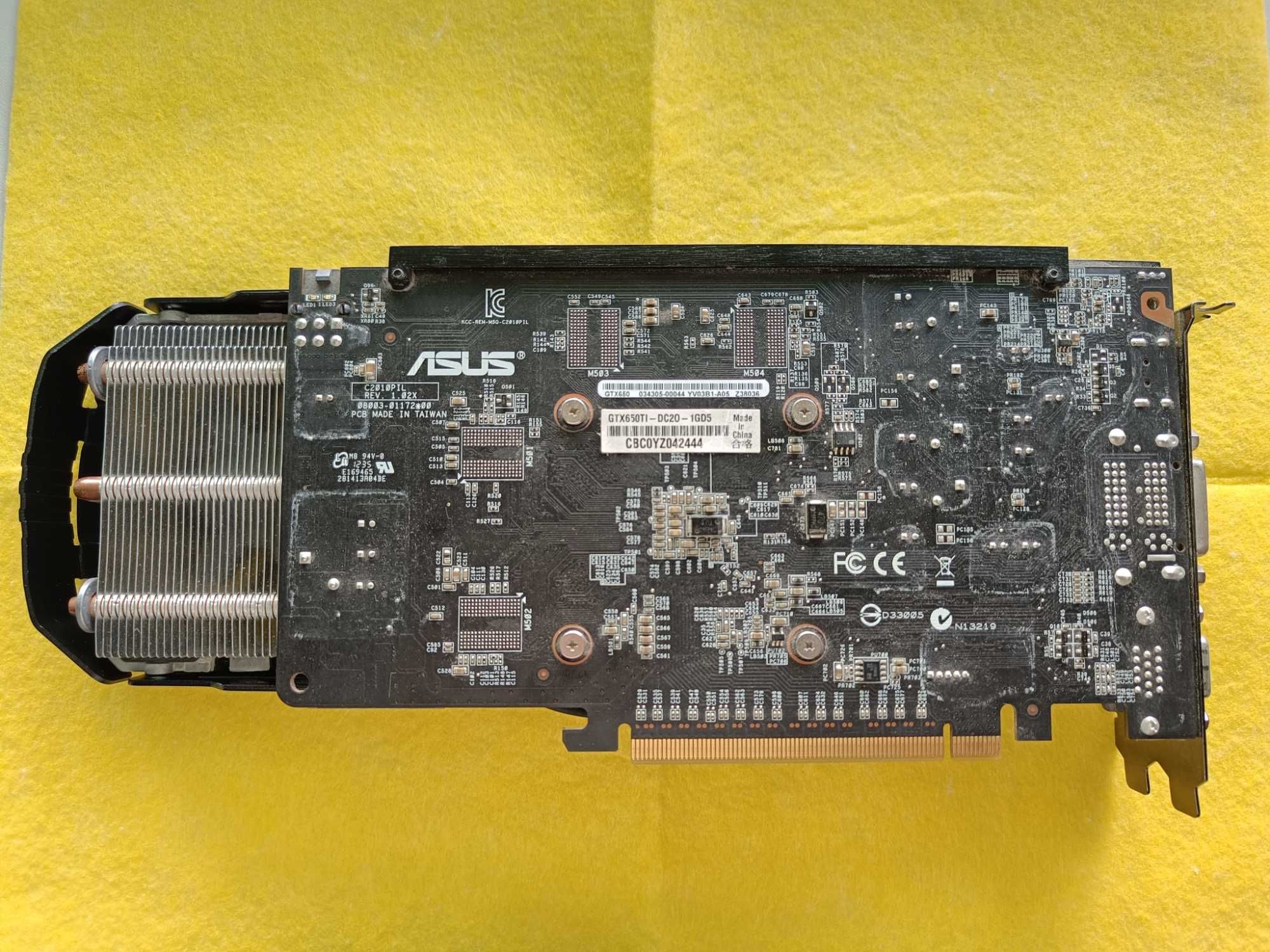 Видеокарта GTX650TI - 1 Gb GDDR5 128 bit - DVI, HDMI, VGA