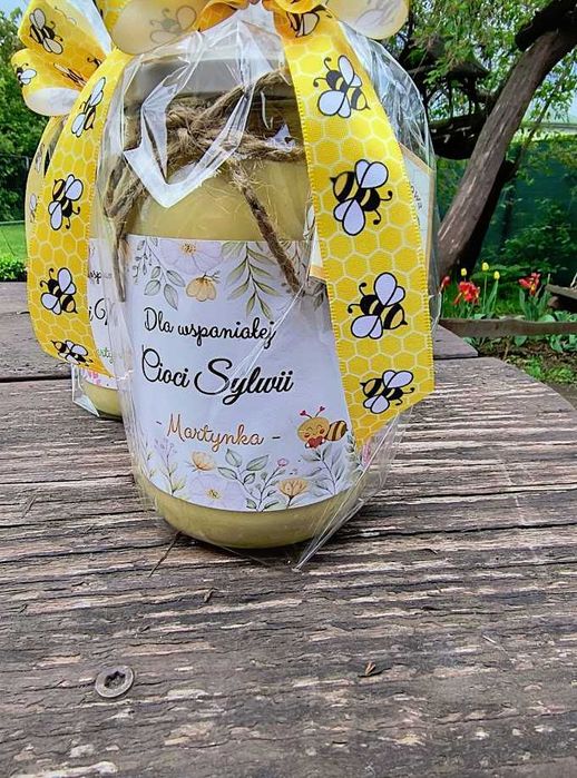 Miód na prezent * podziękowanie * wierszyk personalizacja