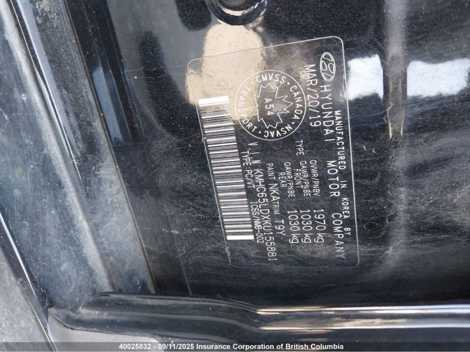 Hyundai Ioniq Electric Plus Preferred Hatchback 2019