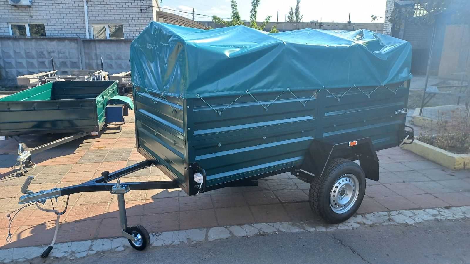 Новий посилений причіп 2500/1300/500 з виробництва Доставка Документи