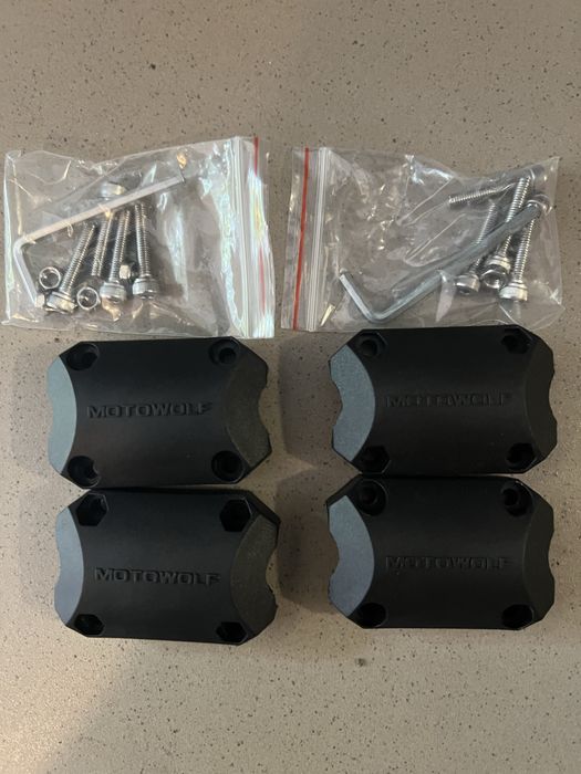 Слайдери на дуги мотоцикла універсальні Motowolf