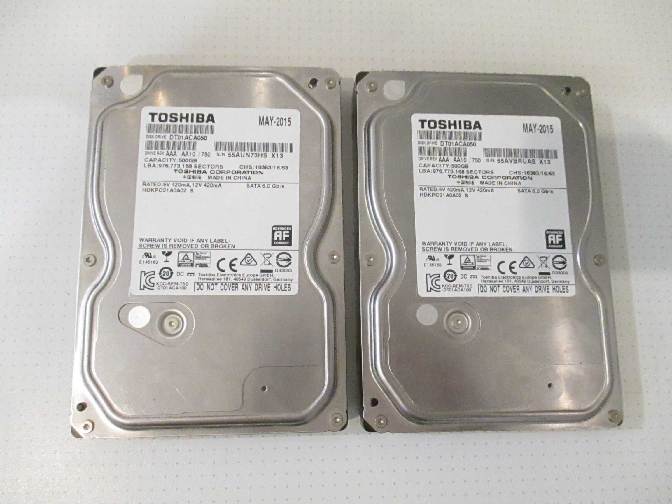 Жесткий диск Toshiba DT01ACA050 500GB 7200rpm 32MB SATA III