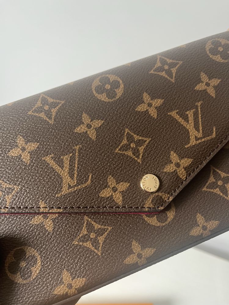Сумочка клатч у стилі lv felicie