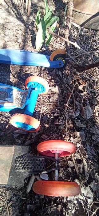 Самокат дитячий дівчинка хлопчик