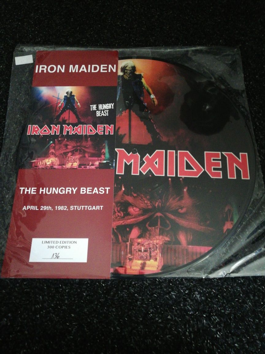 Iron maiden e Sepultura morbid visions vinil cogumelo Records